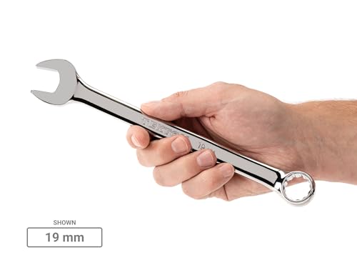 TEKTON Combination Wrench Set, 19-Piece | WCB90205 - size: 19-pc. (6-24 mm), style: Metric