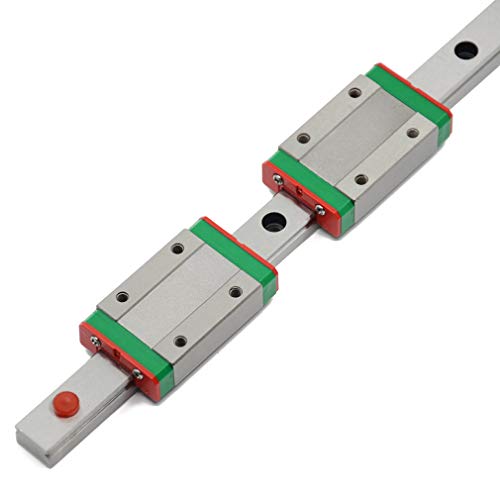 350mm MGN12 Linear Rail Guide with 2pcs MGN12H Carriage Block for 3D Printer and CNC Machine - size: 350mm, style: Rail + 2 x MGN12H