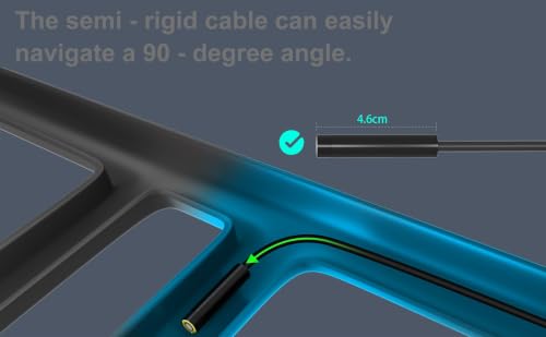 Endoscope Camera with Light, POLEDY 1920P HD Borescope Camera - style: Single camera