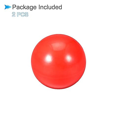 Thermoset Ball Knobs, M12 Female Thread 40mm Diameter, Plastic Metric Hand Screw Grip Red - (Applications: for Lathe Machinery Lever Handle), 2-Pieces - color: Red, size: M12 x 40mm