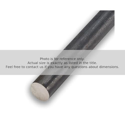 1.000 (1 inch) x 12 inches A36 Carbon Steel Round Rod Hot Rolled Durable Steel Material Industrial Projects Custom