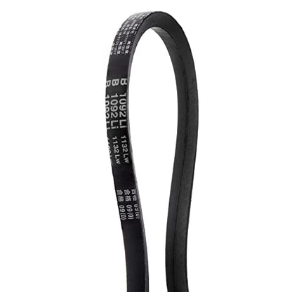 HARFINGTON B-1092 V-Belts Drive Belt 1092mm(43") Inner Girth 17mm Top Width B Section Rubber for Power Transmission - size: 1092mm