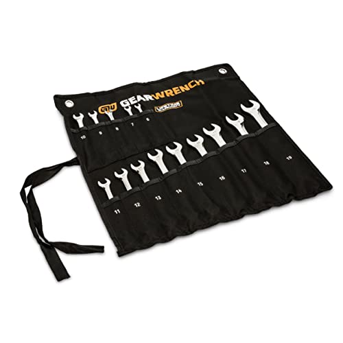 GEARWRENCH 14 Piece 6 Point Combination Metric Wrench Set | 81925 (Pack of 10) - size: Metric (Pack of 10)