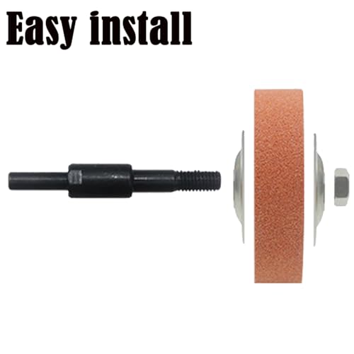 3" Drill Grinding Stone Wheel with 3/8" Shank