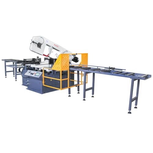 Automatic Band Saw, 18 x 9.8 in, KAKA INDUSTRIAL BS-1810G - style: 18"x9.8" PLC control Horizontal Band Saw