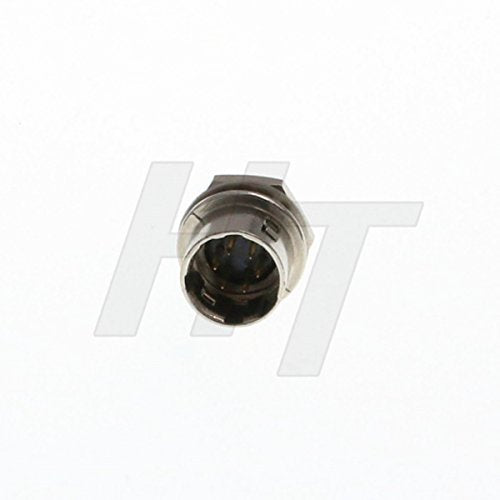 HangTon Panel Mount Metal Connector Circular Push Pull Electrical Industrial Socket (6 Pin, Male) - color: Male, size: 6 Pin