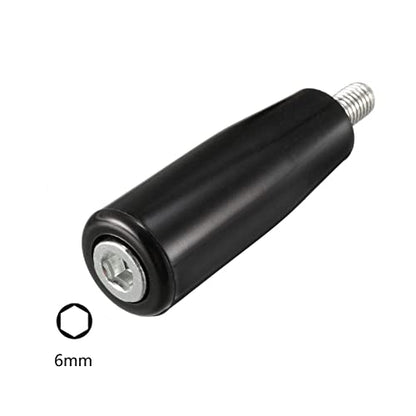 Revolving Handwheel Machine Handle for Milling Machinery Male Threaded Stem M8*63 1pcs - size: M8*63