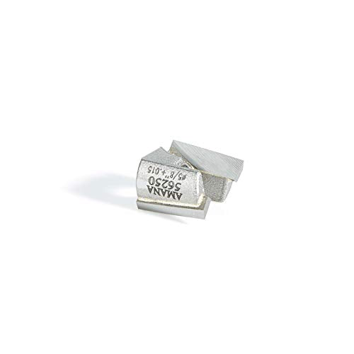 Amana Tool 56250 Carbide Tipped Mortising Screw Cutter 5/8 + 0.015 Dia x 9/16 Inch Cut Height x 1/4-28 Thread - size: 5/8 + 0.015 Dia x 9/16