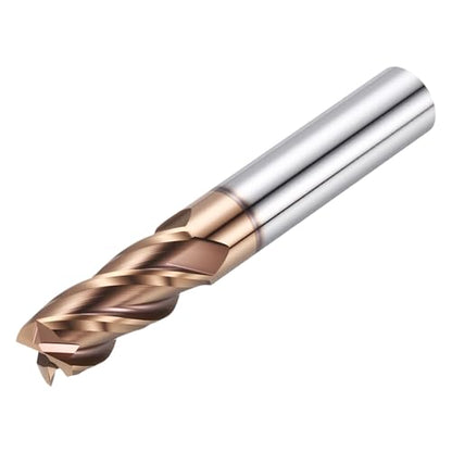 Carbide End Mill 3/8" Dia 7/8" CL 2-1/2" L 3/8" Shank 4 Flute - size: 3/8" Dia - 7/8" CL - 2-1/2" L - 3/8" Shank
