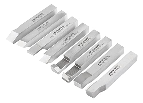 Accusize Industrial Tools HSS Tool Bit Pre-Ground, 1/2 in, 2662-2004 - size: 1/2 in