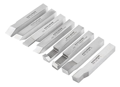 Accusize Industrial Tools HSS Tool Bit Pre-Ground, 1/2 in, 2662-2004 - size: 1/2 in
