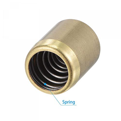uxcell Brass Push Button Grease Oil Cup 10x12mm Ball Oiler for Lubrication System 10Pcs - size: 10x12mm