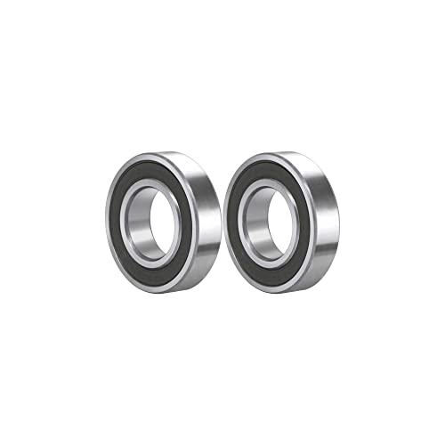 6903-2RS 2 PCS Deep Groove Ball Bearing 17×30×7mm Double Black Rubber Sealed Ball Bearing Chrome Steel P0 Z2 Bearing for Industrial Machine,Power Tools and Mechanical Equipment - size: 6903-2RS Size 17×30×7mm