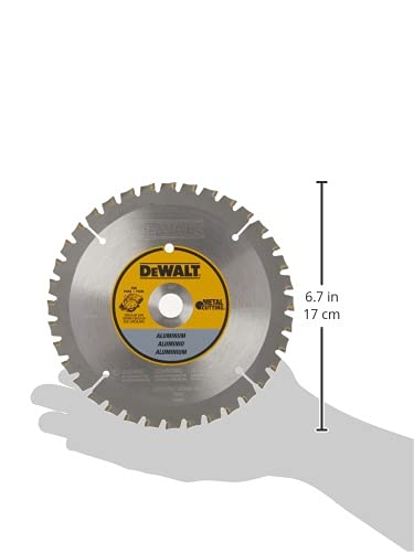DEWALT Circular Saw Blade, 6 1/2 Inch, 36 Tooth, Aluminum Cutting (DW9152)