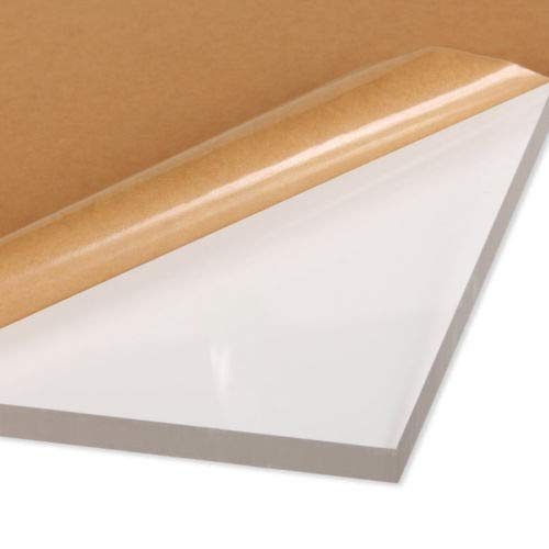 3/16" (0.177”) Clear Acrylic 24"x12" Plexiglass Sheet (5 mm) Thick Cast Sheet Nominal Size AZM …