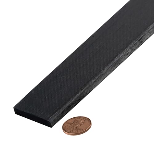 24x1x1/5 Inch Large Carbon Fiber Board Solid Flat Stock Construction Grade 610x25x5mm - size: 24 x 1 x 0.20 inches
