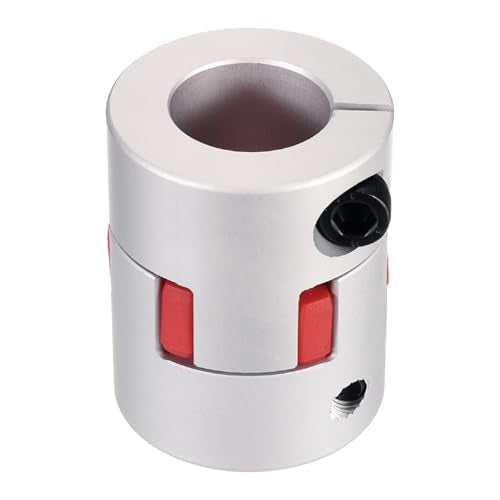 MECCANIXITY Aluminum Shaft Coupling 22mm - 22mm Flexible Spider Coupling - size: 22mm to 22mm