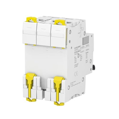 Schneider A9F74325 Miniature Circuit Breaker - iC60N - 3 Poles - 25 A - C Curve