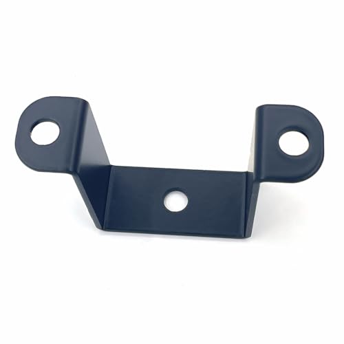 4 PCS 2x2" Square Tube Strap Clamps, 2 inch pipe strap, metal u clamp bracket for mounting,Powder Coated Black (Pack of 4) - size: 2x2" (Pack of 4)