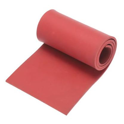 MECCANIXITY Solid Rubber Sheet 1/8" Thick x 4" Wide x 20" Long, Anti-Slip Neoprene Rubber Roofing Material for Gaskets DIY Material, Pads, Seal, Bumpers Red - size: 1/8" x 4" x 20"