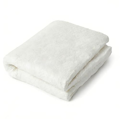 Ceramic Fiber Blanket 24"x26"x1" Thick, 2400F Fireproof Insulation 832-3390