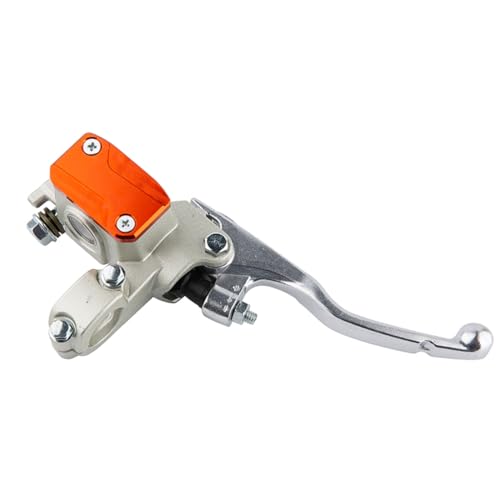22mm 7/8'' Motocross Right Brake Master Cylinder Clutch Pump Brake Lever for SX SX-F EXC-F EXC XC XC-W XC-F TPI 6Days 125-530 2008-2023 (Orange) - color: Orange