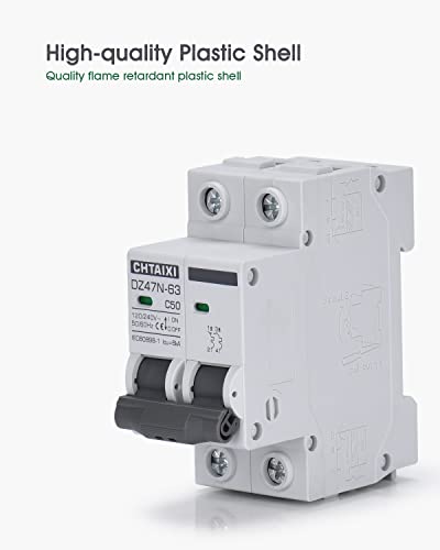 AC Miniature Circuit Breaker, 20 Amp 120V/240V 2 Pole - style: 20 Amp