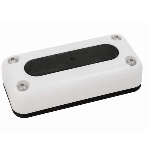 Multi-Cable Rectangle Cable Gland | Marine Grade Waterproof Cable Seal - color: White Plastic