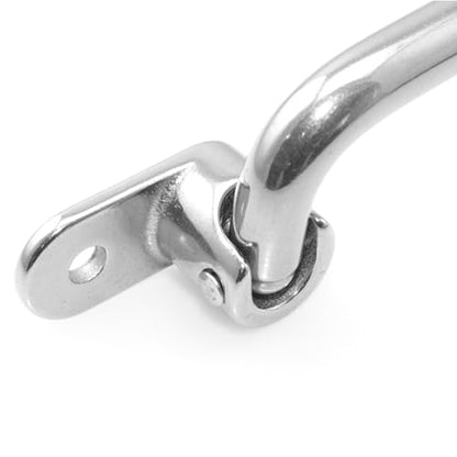 304 Stainless Steel Foldable Pull Handle 158mm Mirror Finish 90 Degree Heavy Duty Switch Cabinet Tool Specialized Handle for Electrical Distribution Boxes and Cabinets