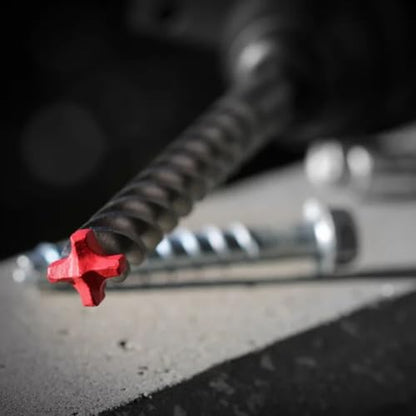 Diablo Rebar Demon SDS-Plus 4-Cutter Full Carbide Head Hammer Drill Bit - size: 12" Length x 3/8" Dia