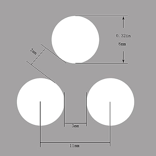 19 Gauge Perforated Metal Sheets Expanded Metal Mesh Aperture 0.32in 8mm (Approximately 1/3") 36"x18" Perforated Stainless Steel Sheet Stainless Steel Mesh Screen Panel - size: 36"x18"