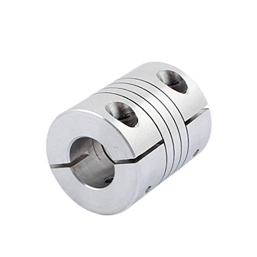 10mm to 12mm Shaft Coupling 30mm Length 25mm Diameter Stepper Motor Coupler Aluminum Alloy Joint Connector for 3D Printer CNC Machine DIY Encoder 2pcs - size: L30xD25mm 10x12mm 2pcs