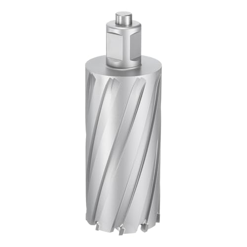 HARFINGTON Annular Cutter 1-11/16" Dia 3" Depth 3/4" Shank TCT Cutting Drill Bits with Pin for Magnetic Drill Press - size: 1-11/16" x 3"