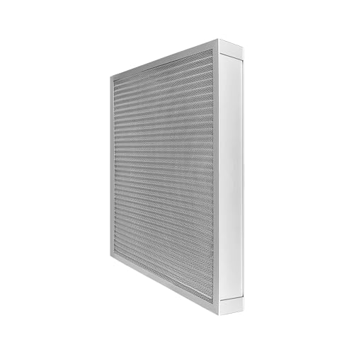 Washable Aluminum Furnace Air Filter, MERV 5, Electrostatic Reusable HVAC Filter (4 inch, 16" x 25" x 4") - size: 4" x 16" x 25", style: 4 inch