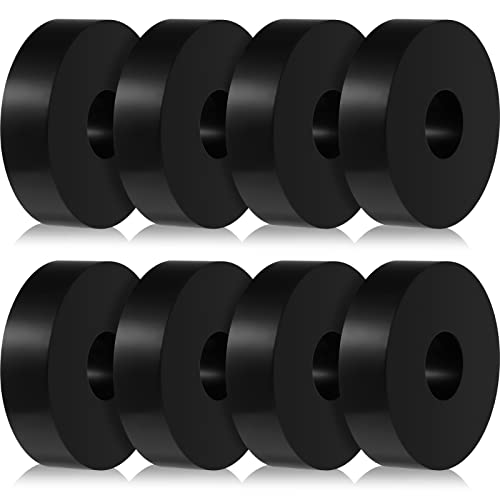 Treela 8 Pcs Rubber Isolation Pads Thick Rubber Washers 1.5 Inch OD