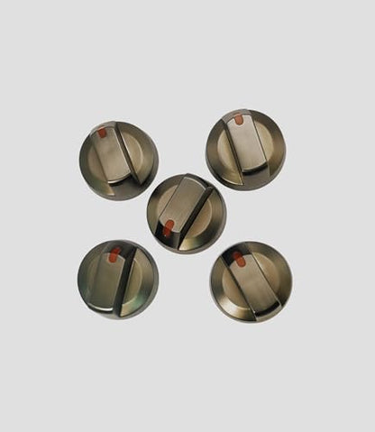 DG64-00473B Stove Knob for Samsung Gas Stove knobs with Samsung Range Oven NX58K7850SG NX58M6850SG NX58J7750SG NX58J5600SG 5 Pack