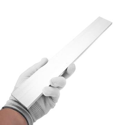 MECCANIXITY Square Aluminum Flat Bar, 5/16" (8mm) Thick x 1-25/32" (45mm) Width x 13" (330.2mm) Long 6063 Aluminum Flat Plate Solid New Mill Stock Silver for Industrial Building - size: 5/16" x 1-25/32" x 13"