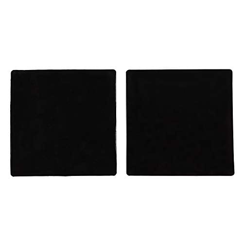 Sorbothane Vibration Isolation Square Pad, 4"x4", 2 Pack (30 Duro, 0.10" Thick) - size: 0.10" Thick
