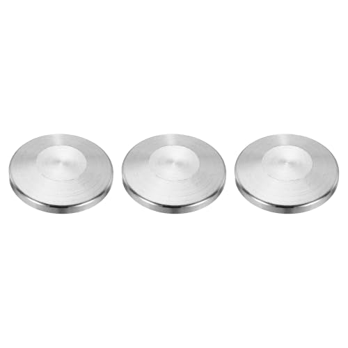 3Pcs 3/4" Tri Clamps End Cap Sanitary End Cap 0.99" Flange OD - size: 4" TC, 0.99" Flange OD