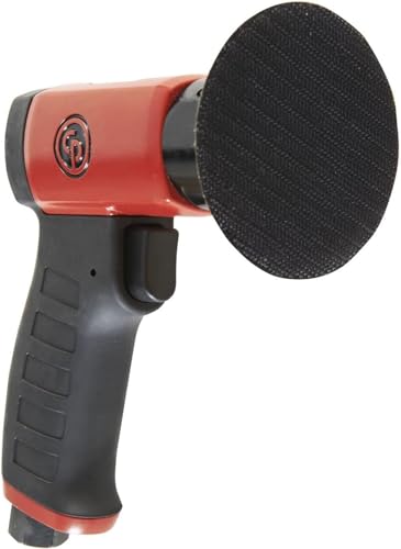 Chicago Pneumatic CP7200S - Kit - 3 Inch (75 mm) Air Random Orbital Sander, Hook & Loop, 15,000 RPM - style: Kit (15000 RPM)