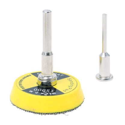 100PCS 2-Inch Sanding Discs Kit with Polishing Pads & Backing Plate – 40 to 400 Grit Sandpaper Set for Drill, Grinder & Rotary Tools