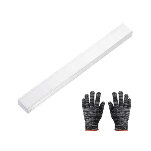 uxcell Square Aluminum Flat Bar, 15/32"x25/32"x8" (TxWxL) 12x20x204mm - size: 12x20x204mm