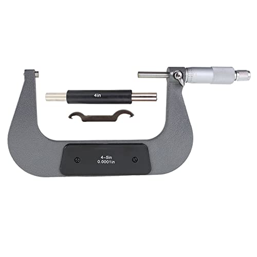 waltyotur 4-5 Inch U-Shaped Outer Micrometer for Precise Measurement - size: 4-5 Inch