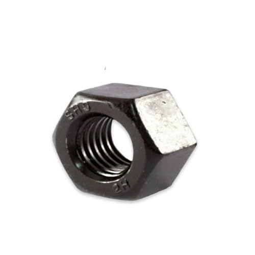 1"-8 2h Structural Finished Heavy Hex Nuts sa194 for a325 Bolts Plain 1"-8 Qty 1 Heavy Duty Fasteners Hardware Set Industrial Fastening Assortment Construction