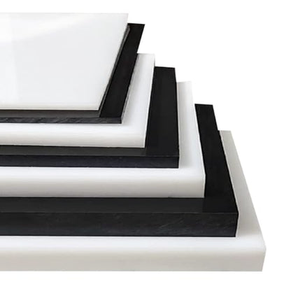 High-Density Polyethylene (HDPE) Plastic Sheet 1/8" Thick 8" X 12"- White HDPE Sheet,for Machining, Home Improvements, DIY Projects, Engineering,High-Density Polyethylene Plastic Block (Pack of 1) - color: White, size: 8"x12"x1/8"