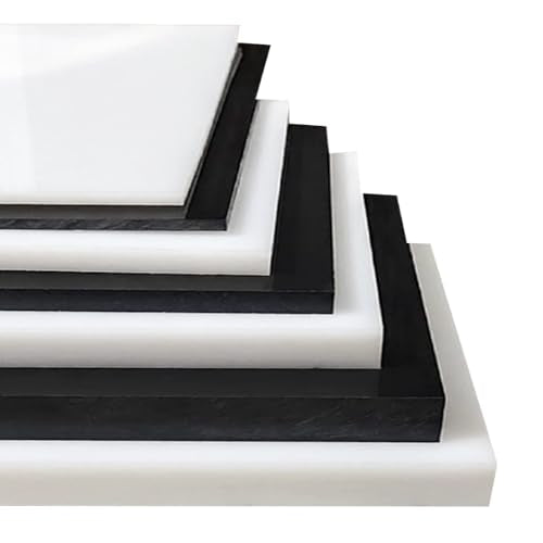 High-Density Polyethylene (HDPE) Plastic Sheet 1/8" Thick 12" X 16"- White HDPE Sheet,for Machining, Home Improvements, DIY Projects, Engineering,High-Density Polyethylene Plastic Block (Pack of 1) - color: White, size: 12"x16"x1/8"