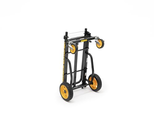 Rock-N-Roller R6RT (Mini) 8-in-1 Folding Multi-Cart/Hand Truck/Dolly/Platform Cart/29" to 42.5" Telescoping Frame/500 lbs. Load Capacity, Black - style: R6RT
