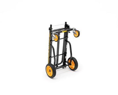 Rock-N-Roller R6RT (Mini) 8-in-1 Folding Multi-Cart/Hand Truck/Dolly/Platform Cart/29" to 42.5" Telescoping Frame/500 lbs. Load Capacity, Black - style: R6RT