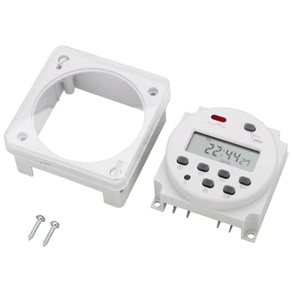 Waterproof Timer Switch, AC 220V 16A Programmable Time Timer Switch - size: AC 220V
