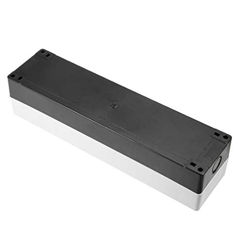 uxcell Push Button Switch Control Station Box 22mm 5 Button Hole Waterproof Black and Grey